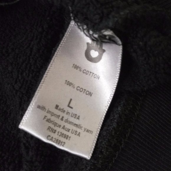 Spiritual Gangster Hoodie Sweatshirt Pull Over Black Large Women Shine You Light - Picture 5 of 7